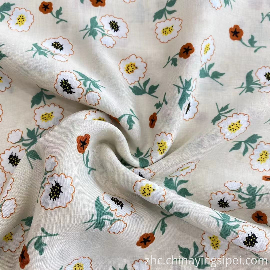 100%R 90GSM高质量的透气织物服装织物棉车衫印刷针织Fabri